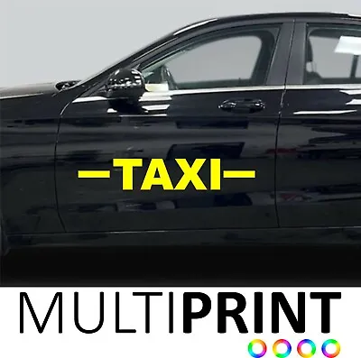 Taxi Sticker Vehicle Graphic Taxi Cab Vinyl Transfer TAXI1 • £9.99