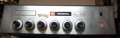 Vintage BOGEN FLEX-PAK SOLID STATE  AMPLIFIER  CHS-35A Powers Up/ Red Light Come • $75