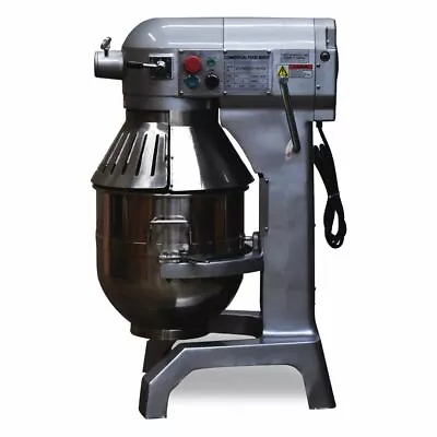 3 Speed 30Qt Commercial Dough Food Mixer Gear Driven Pizza Bakery 1200W *NEW* • $1170