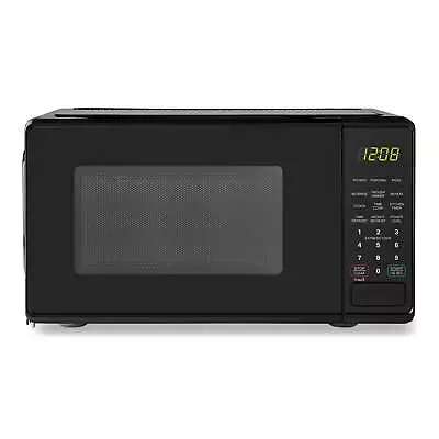 0.7 Cu Ft Countertop Microwave Oven 700 Watts Black New • $53.31