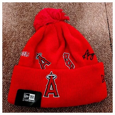 Anaheim Angels Mlb Baseball Beanie Hat. • $25