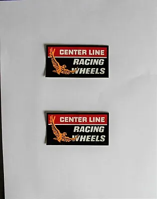 $2.50 • Buy 1968 Vintage Original Center Line Racing Wheels Decals Stickers Nhra Nascar Nos