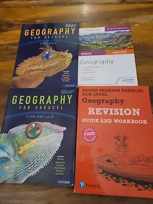 Geography A Level Pearson Edexcel Bundle Year 1 2 And AS • £40