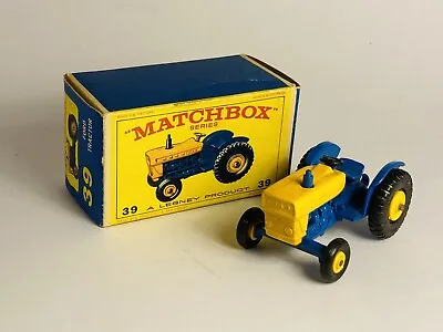 MATCHBOX LESNEY #39 Ford Tractor M/B Original Vintage (refC) • £29.99