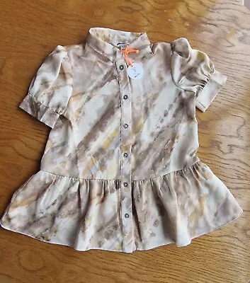 £3.50 • Buy Girls 12-18 Months River Island Marble Tunic Dress Summer Spanish Clothes Next D