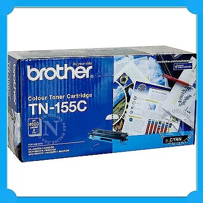 Brother TN155C CYAN High Yield Toner MFC9840CDW/MFC9450CDN/MFC9440CN/HL4050CDN • $182.49