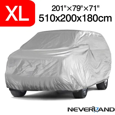 $31.99 • Buy XL Waterproof Full Car SUV Cover Rain UV Resistant Protection Outdoor Dust US