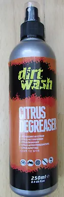 £7.99 • Buy Weldtite DIRTWASH 250ml Spray Citrus Degreaser For Road Bike MTB Chain Gears