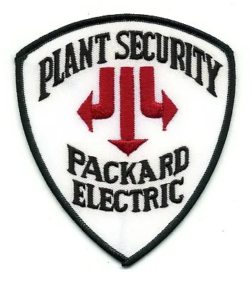 Packard Electric Plant Security Patch - GM Police Guard Automotive Warren Ohio • $14.99