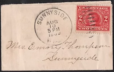 Us Cover 1909 William Seward Alaska-yukon-pacific Exposition Sc#a142/370 Duplex • $4