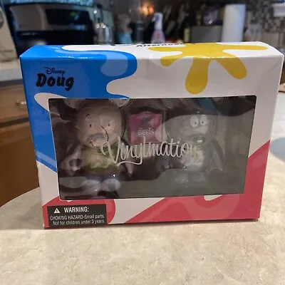 Disney Vinylmation The Disney Afternoon Doug And Porkchop Set Of 2  • $40