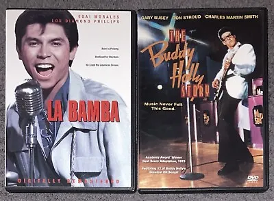 La Bamba/Buddy Holly Story DVD Gary Busey Lou Diamond Phillips Ritchie Valens • $17.47