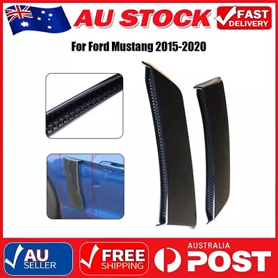 1Pair Rear Fender Side Scoop Air Vent Outlet Trim Fit For Ford-Mustang 2015-2020 • $78.86