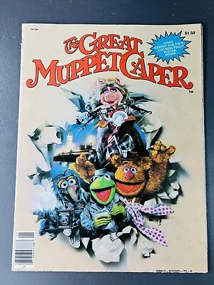 1981 The Great Muppet Caper Giant Poster Book Used • $15