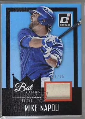 2016 Panini Donruss Bat Kings Studio Series /25 Mike Napoli #BK-MN • $3.12