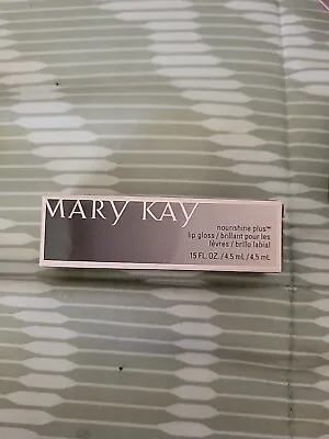 Mary Kay Nourishine Plus Lip Gloss Icicle #047928 Discontinued • $12.99
