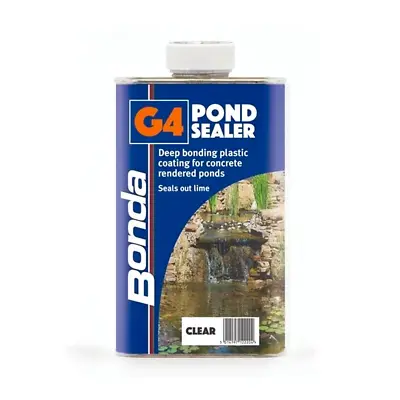 Bonda G4 Pond Sealer Clear Paint Sealants & Surface Coatings Waterproof Seal 5kg • £75.51