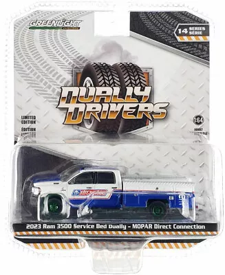 Chase 2023 RAM 3500 SERVICE BED DUALLY PICKUP  MOPAR  1/64 BY GREENLIGHT 46140 F • $8.55
