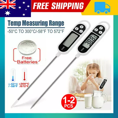 Meat Food Thermometer Cooking Stab Milk Baking BBQ Kitchen Temperature Probe New • $4.99