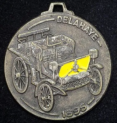  1895  La Mans France Delahaye Automobiles Musee De L'Automobile Car Medal 34mm • $24.95