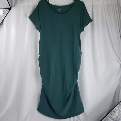 Isabel Maternity By Ingrid & Isabel Green T-Shirt Dress XXL • $12.99