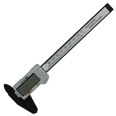 6'' LCD Digital Vernier Caliper Micrometer Measure Tool Gauge Ruler 150mm • £8.69