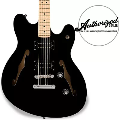 Squier By Fender Affinity Starcaster Hollowbody Electric Guitar - Black • $329.99