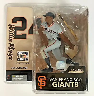 2005 McFarlane Willie Mays Cooperstown Collection Figure NIB • $40