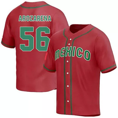 Mexico Randy Arozarena #56 Jersey World Baseball Jersey For Team All Printed • $35.99