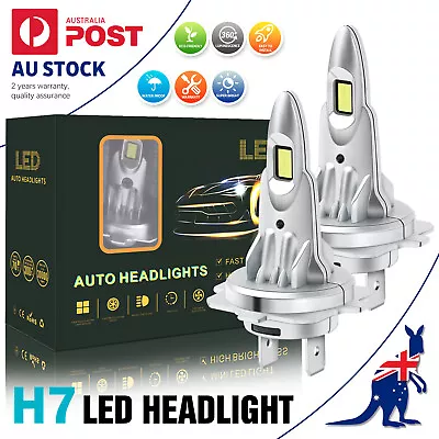 H4 Headlight Light LED Bulbs For Toyota Hilux KUN26 Ute 3.0 D-4D 4WD 2006-2015 • $48.16