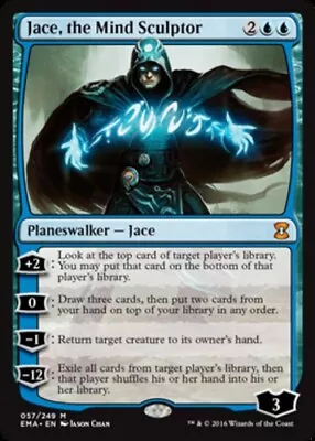 [1x] Jace The Mind Sculptor - Slight Play English - Eternal Masters MTG Magic • $19.12