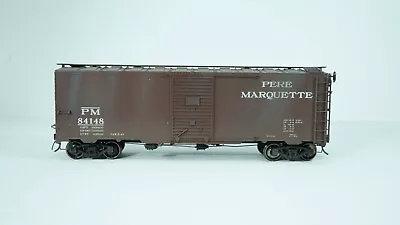 O Scale 2-Rail Pere Marquette Weathered Single Door Box Car 84148 B44 • $21