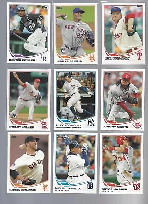 2013 Topps Series 1 & 2  #'s 251-500 - Stars Rookie Rc's - Who Do You Need!!! • $0.99