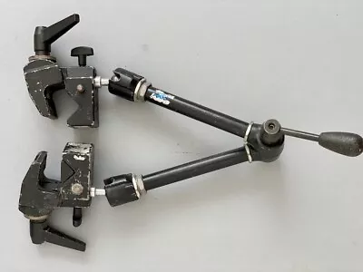 Arri 143 Magic Arm/Friction Arm With X2 Manfrotto 035 Super Clamps & X1 035WDG  • £99