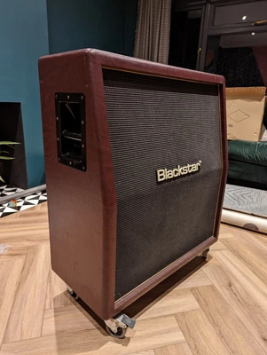 £340 • Buy Blackstar Artisan 412 Handwired 240W 4x12 Cab, Angled Celestion Vintage 30s