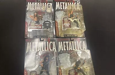 McFarlane Metallica Harvesters Of Sorrow 2001 Complete Set Of 4 Used  • $134.99