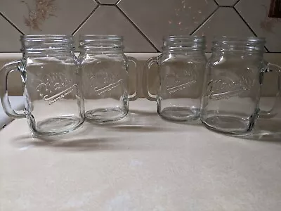 Mason Craft & More Set Of 4 Jar/Mug 16 Oz • $5.99