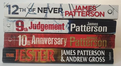 $23.95 • Buy Lot Of 4 Book Bundles By James Patterson (Paperback) Action Crime Thriller