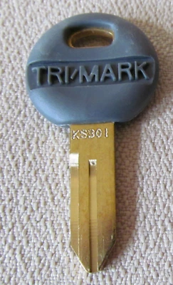$11.95 • Buy 1 TRIMARK KEY Blank KS301  NEW For Key # 3001-3240 RV Travel Trailer Lock