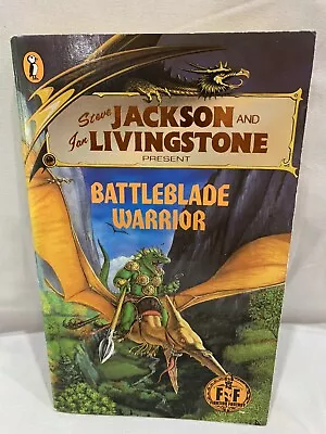 Battleblade Warrior  By Steve Jackson And Ian Livingstone PB Fighting Fantasy • $38