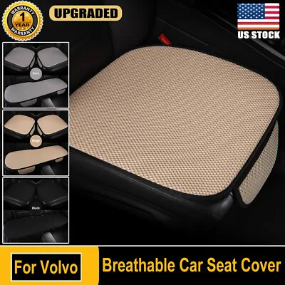 2024 Comfortable Car Seat Cover Breathable Ice Silk Front/Rear Cushion For Volvo • $15.52