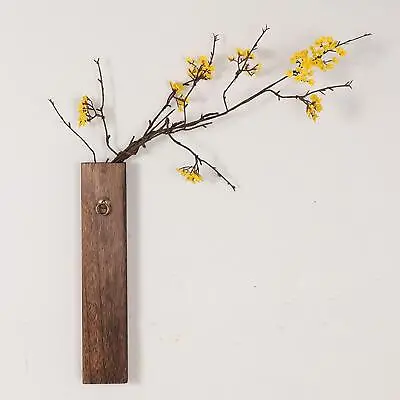 Wall Hanging Vase Wall Mounted Flower Tube For Living Room Events Restaurant • £9.73