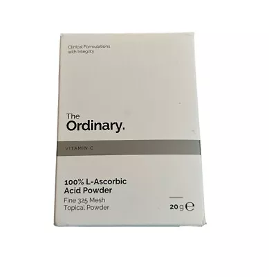 The Ordinary 100% L-Ascorbic Acid Powder Fine 325 Mesh Topical Powder 20 G • $15.94