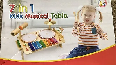 Childrens Music Activity Table 7 In 1 • £30