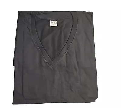 $24.99 • Buy 2X Mens Big & Tall Preshunk Short Sleeve V Neck 4XL Tshirt Sun Tees