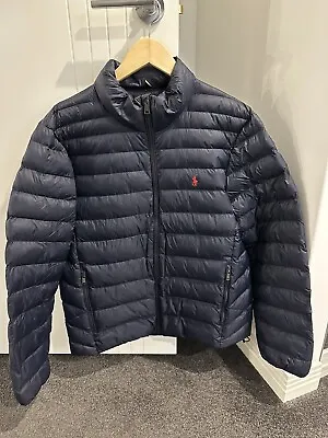 Polo Ralph Lauren Logo Embroidered Padded Puffer Jacket • $220