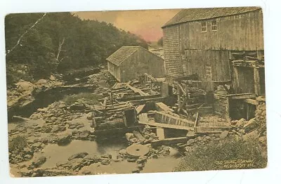 Nequassit Maine Old Stone Fishway (1901-07 Era (NmiscME11 • $5.99