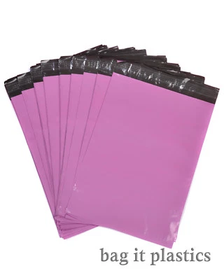 £1.25 • Buy Mailing Bags - PINK Postal Sacks Plastic Envelopes Self Seal - 100% Recyclable