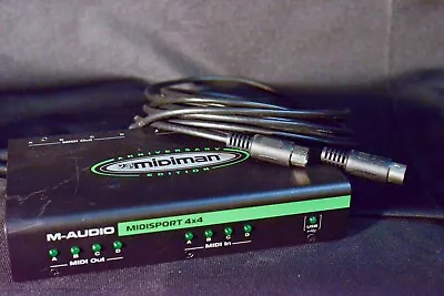 M-Audio Midisport 4x4 Anniversary Edition • $250