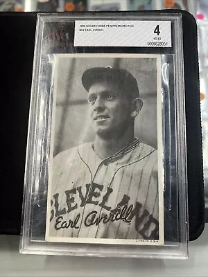 1936 Earl Averill HOF Goudey “Rare” SGC • $60